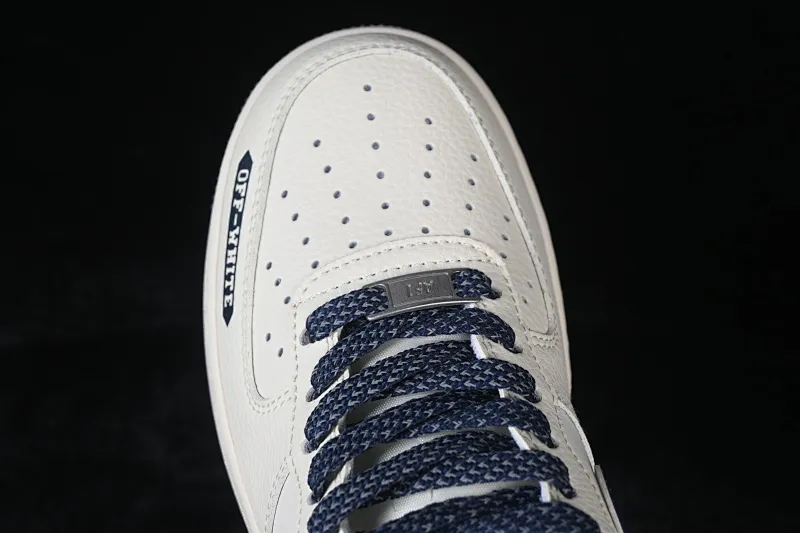 All Categories Nk Air Force 1 Air Force Series Nk Air Force 1 Low Air Force Low Nike Air Force 1'07 Low Joint Double Beige Gray Blue Air Force 1 Low-top Casual Sneakers QW5836-026